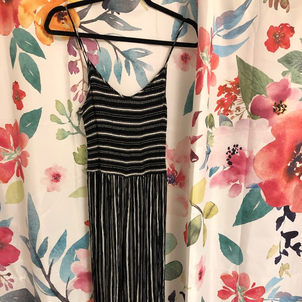 Striped Jumpsuit size L